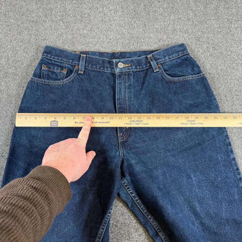 Vintage Levi's Jeans Womens‎ S (34x29) 550 Tapered Mom Relaxed 90s Medium Wash